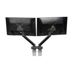 BakkerElkhuizen Flexible dual monitor arm - dark grey