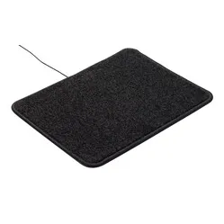 Ergopro Heated foot mat - Charcoal Black