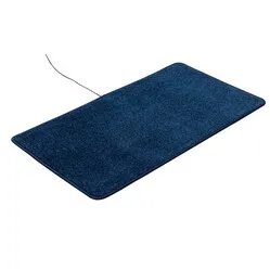 Ergopro Verwarmde voetenmat 100 x 50 cm - Marine Blue
