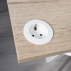 Ergopro VOLT_IN Ring Ø54 mm Wit inbouwstekkerdoos