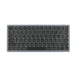 Ergofy compact draadloos toetsenbord - zilver/zwart