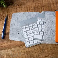 R-Go  Vilten sleeve voor Split toetsenbord