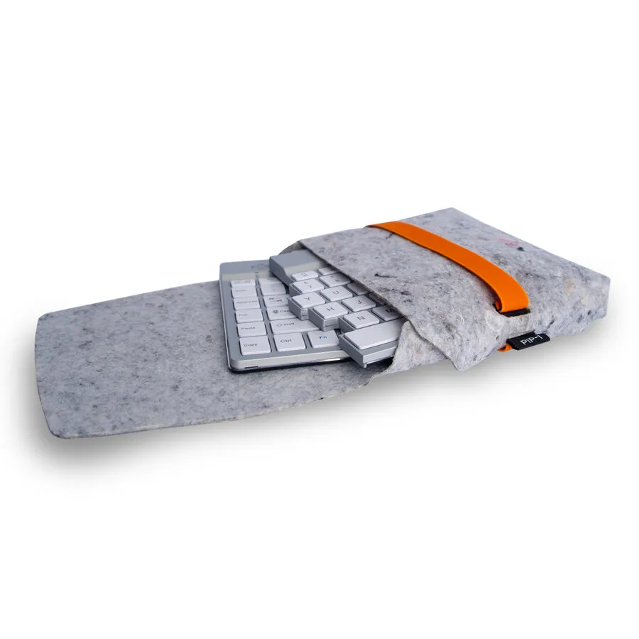 R-Go  Vilten sleeve voor Split toetsenbord