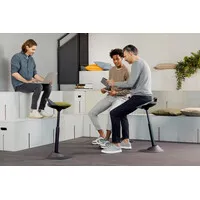 Aeris Muvman zit-sta hulp zwart/grijs gemêleerd