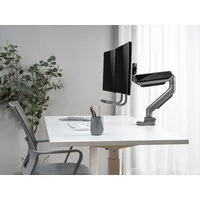 Ergopro DuoLift Monitorarm met brug