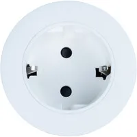 Ergopro VOLT_IN Ring Ø54 mm Wit inbouwstekkerdoos