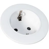 Ergopro VOLT_IN Ring Ø54 mm Wit inbouwstekkerdoos