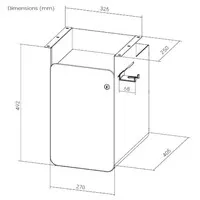Ergopro FiltLage zwart met antraciet front