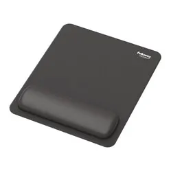 Fellowes Breyta mouse mat with wrist rest black