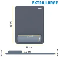 Fellowes Breyta muismat met polssteun marine