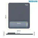 Fellowes Breyta muismat met polssteun marine