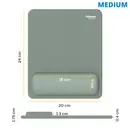 Fellowes Breyta muismat met polssteun sage