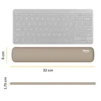 Fellowes Breyta polssteun voor compact toetsenbord  sand