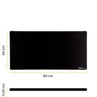 Fellowes Breyta bureauonderlegger 80x40cm zwart