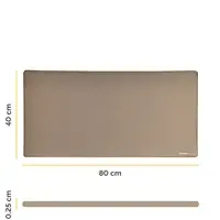 Fellowes Breyta bureauonderlegger 80x40 cm sand