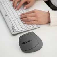 BakkerElkhuizen Midway 3-mode linkshandige ergonomische muis