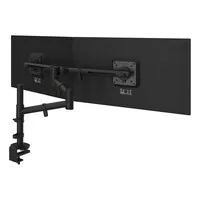 Dataflex Viewgo dubbele monitor arm zwart