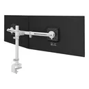 Dataflex Viewgo bridge dubbele monitor arm - wit Dataflex Viewgo bridge dubbele monitor arm - wit