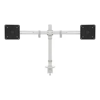Dataflex Viewgo bridge dubbele monitor arm - wit