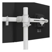 Dataflex Viewgo bridge dubbele monitor arm - wit
