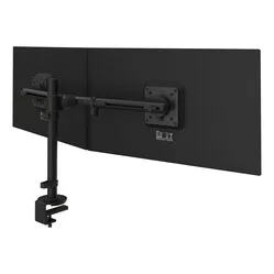 Dataflex Viewgo bridge dubbele monitor arm - zwart