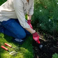 Felco 712 kniemat - zwart NBR-schuimrubber - water- en petroleumbestendig