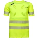 Inuteq Bodycool Smart-X DRY reflective short-sleeved t-shirt yellow