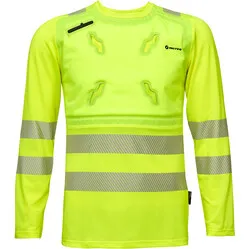 Inuteq Bodycool Smart-X DRY reflective long-sleeved t-shirt yellow