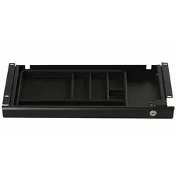Ergopro 528 lockable desk drawer black