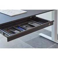 Ergopro 528 afsluitbare bureaulade zwart