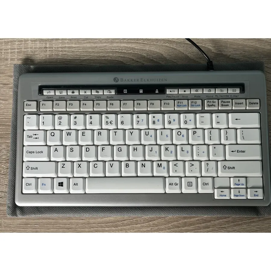 BakkerElkhuizen S-board 840 compact toetsenbord - NETNIETNIEUWTJE