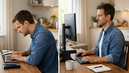 Vind de juiste monitorhoogte: zo stel je je scherm goed in