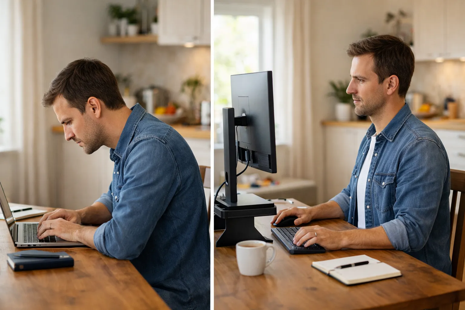 Find the correct monitor height: how to set up your screen properly