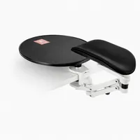 Ergorest ergonomische armsteun + muis plateau zwart-wit lange steun