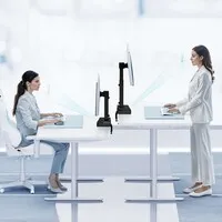 Ergopro ErgoTrack AutoLift Monitorstandaard - 2 monitoren