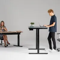 How long should you stand at a sit-stand desk?