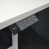 Ergopro Heavy-Duty elektrisch zit-sta bureau frame- Zwart