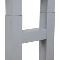 Ergopro Heavy-Duty elektrisch zit-sta bureau frame - Zilver