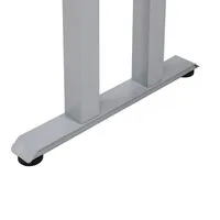 Ergopro Heavy-Duty elektrisch zit-sta bureau frame - Zilver