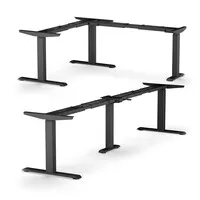 Ergopro MultiCorner hoekbureau frame - Zwart