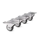 Ergopro Set Heavy Duty Zwenkwielen (4 stuks)