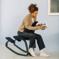 Varier® Varier Thatsit - Kniestoel zwart onderstel