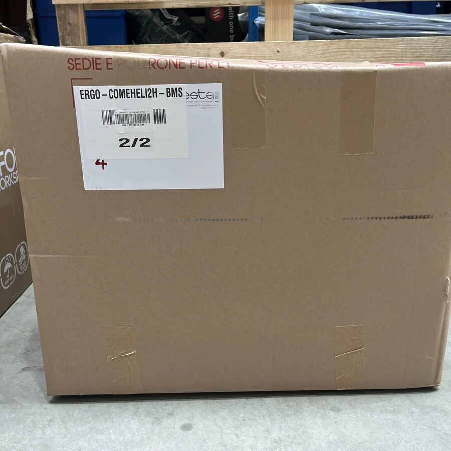 Comfort Ergohuman Elite2 office chair with fabric seat black - NetNietNieuwtje