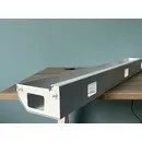 Ergopro klapbare kabelgoot - wit - NETNIETNIEUWTJE