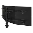 Dataflex Viewgo modular monitorarm voor 6 beeldschermen zwart