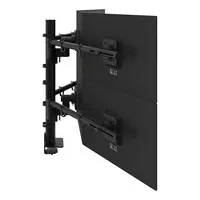 Dataflex Viewgo modular monitorarm voor 6 beeldschermen zwart