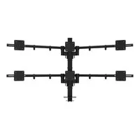 Dataflex Viewgo modular monitorarm voor 6 beeldschermen zwart