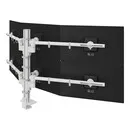 Dataflex Viewgo modular monitorarm voor 6 beeldschermen wit