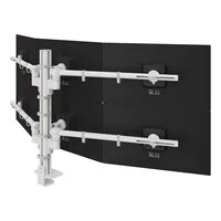 Dataflex Viewgo modular monitorarm voor 6 beeldschermen wit