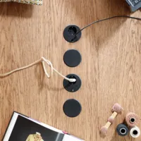 Powerdot Powerdot 17  met 2x USB-C Charger Ø79 mm zwart